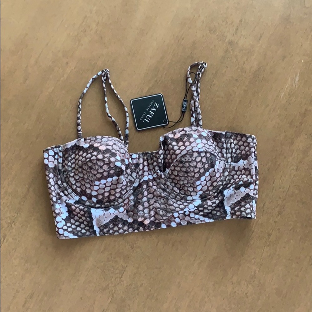 Zaful Swim Top